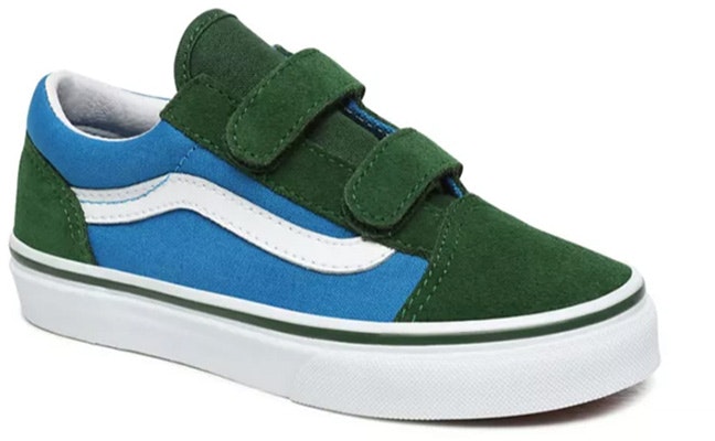 Vans 2-Tone Old Skool V Blue/Green VN0A4BUVWK9 Shop Vans 2-Tone Old Skool V Blue/Green VN0A4BUVWK9