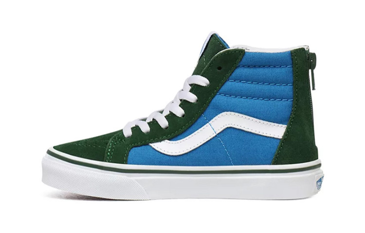 Vans 2-Tone Sk8-hi Zip Shoes Blue/Black