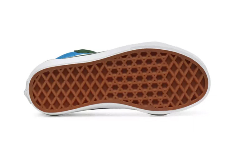 Vans 2-Tone Sk8-hi Zip Shoes Blue/Black 圖 5