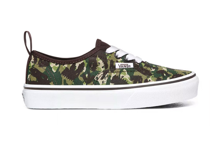 Vans Animal Camo Elastic Lace Authentic Camouflage Green 圖 2