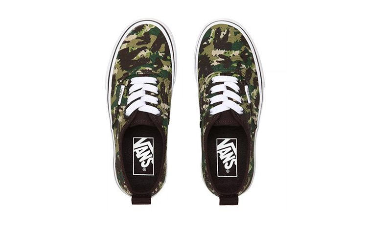 Vans Animal Camo Elastic Lace Authentic Camouflage Green 圖 3