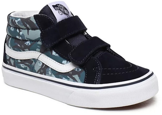 Vans Animal Camo Sk8-Mid Reissue V Blue VN0A38HHWKY Shop Vans Animal Camo Sk8-Mid Reissue V Blue VN0A38HHWKY