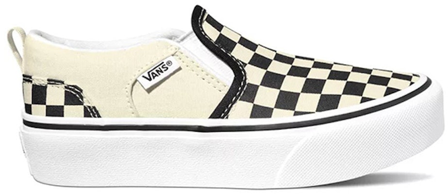 Vans Asher Platform 'Black White' VN0A4UVT5GX Order Vans Asher Platform 'Black White' VN0A4UVT5GX