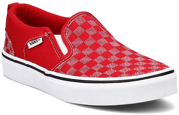 Vans Asher Sepatu Sneakers Rendah Merah/Putih VN0A45JR3RU Lookbook Vans Asher Sepatu Sneakers Rendah Merah/Putih VN0A45JR3RU