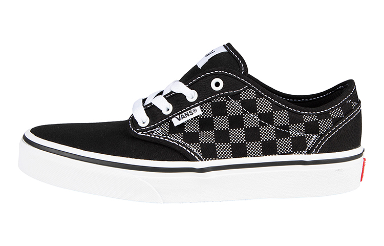 Buy 반스 애트우드 체커보드 블랙/그레이 (Vans Atwood Checkerboard Black/Gray) VN000KI537L