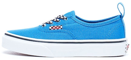 (Preschool) Vans Authentic Elastic Lace 'Check Lace - Victoria Blue' VN0A38H4Q6G (Preschool) Vans Authentic Elastic Lace 'Check Lace - Victoria Blue' VN0A38H4Q6G