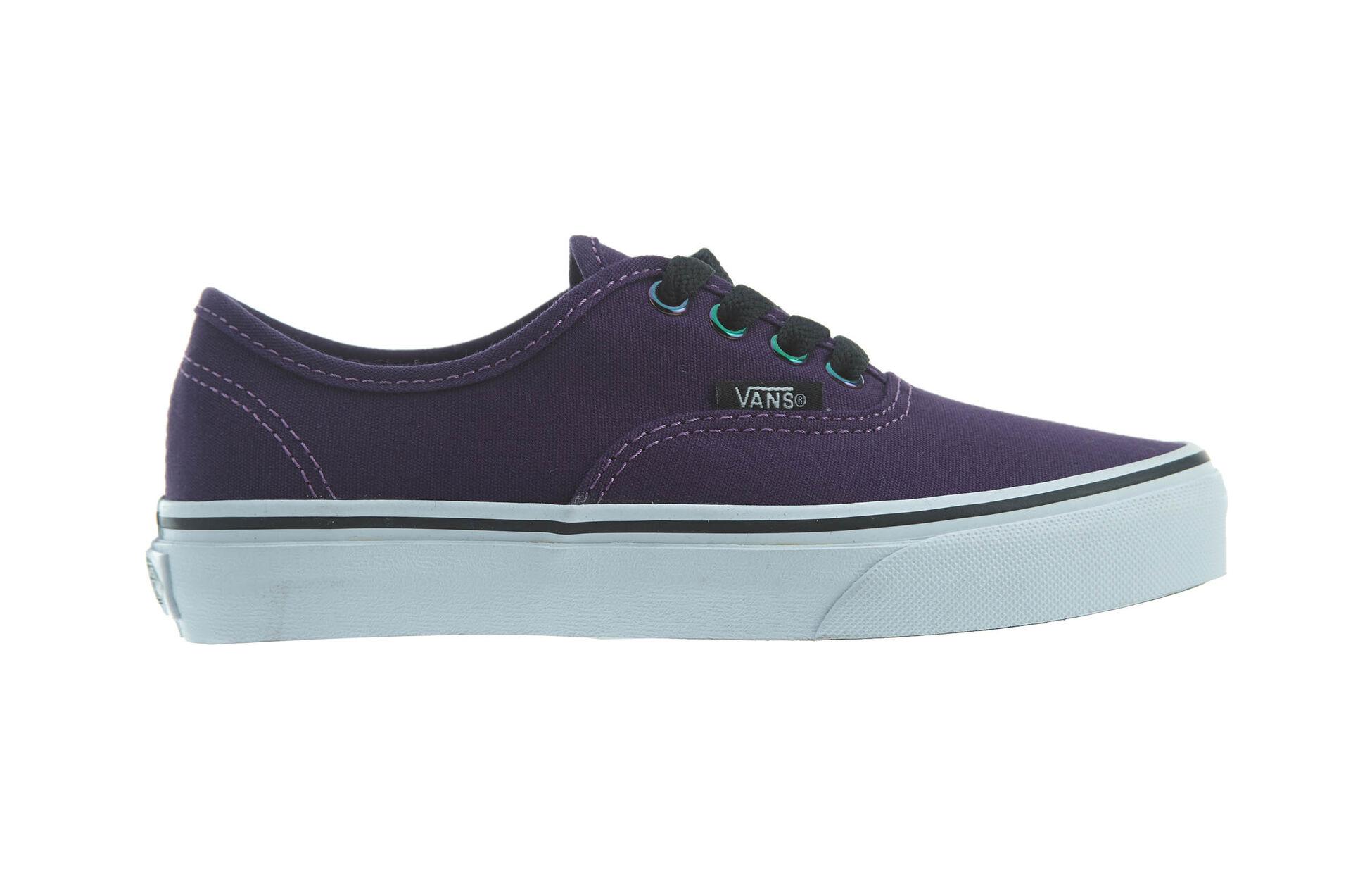 Order 中童 Vans Authentic 舒適百搭 輕便透氣 低筒 孩童滑板鞋 紫色