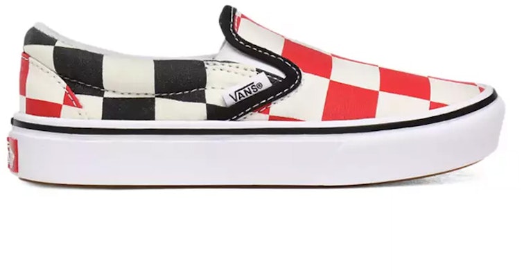 Vans Big Checker Comfycush Slip-on Black/Red VN0A4UUBXWD Order Vans Big Checker Comfycush Slip-on Black/Red VN0A4UUBXWD