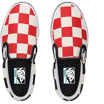 Vans Big Checker Comfycush Slip-on Black/Red VN0A4UUBXWD Lookbook Vans Big Checker Comfycush Slip-on Black/Red VN0A4UUBXWD