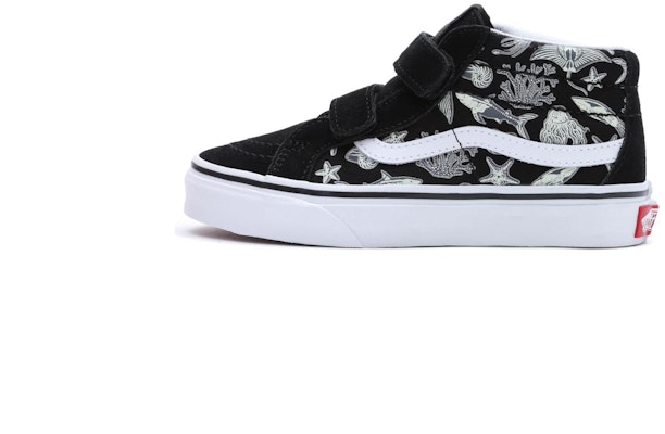 (Preschool) Vans Checkerboard Sk8-Mid Reissue Hook and Loop Shoes 'Black White' VN00018TBMV Buy (Preschool) Vans Checkerboard Sk8-Mid Reissue Hook and Loop Shoes 'Black White' VN00018TBMV