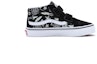 Order (PS) 반스 체커보드 스케이트미드 벨크로 (블랙/화이트) VN00018TBMV
