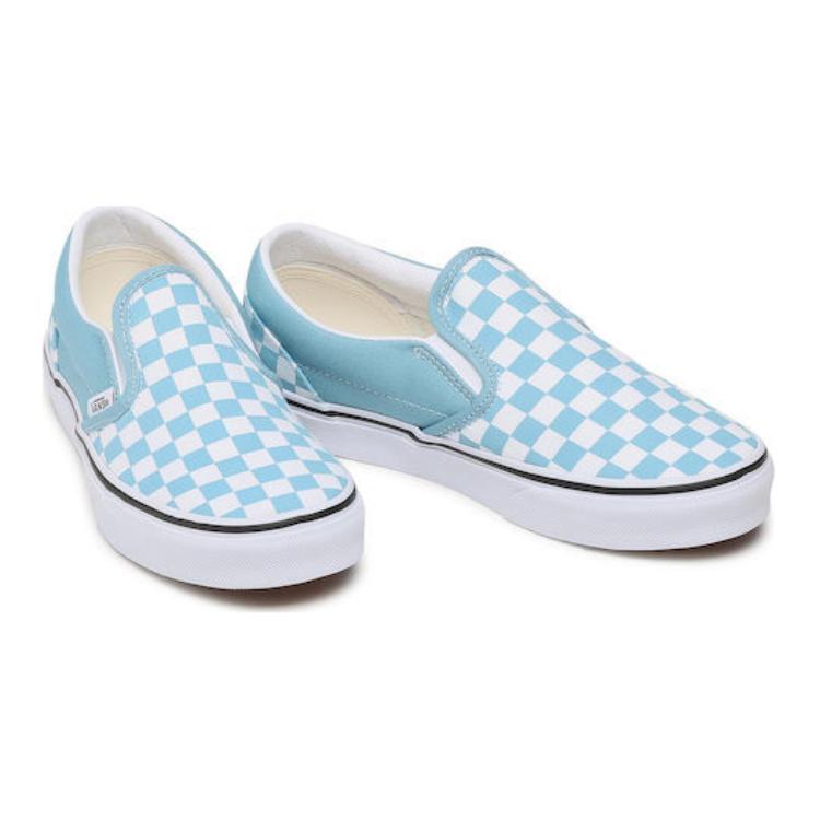 Lookbook (PS) Vans Classic Slip-On 'Biru Muda Putih' VN0A4UH830Y