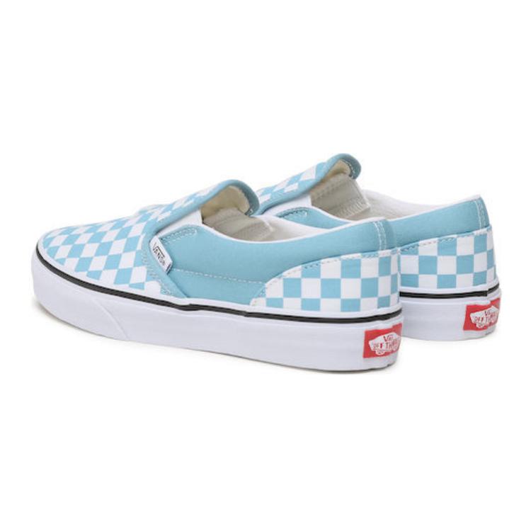 Shop (PS) Vans Classic Slip-On 'Biru Muda Putih' VN0A4UH830Y