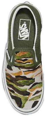 (Preschool) Vans Classic Slip-On 'Painted Camo Green' VN0A5KXMBGK Order (Preschool) Vans Classic Slip-On 'Painted Camo Green' VN0A5KXMBGK