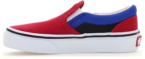 (Preschool) Vans Classic Slip-On Shoes 'Red Blue' VN0A5KXM9AC (Preschool) Vans Classic Slip-On Shoes 'Red Blue' VN0A5KXM9AC