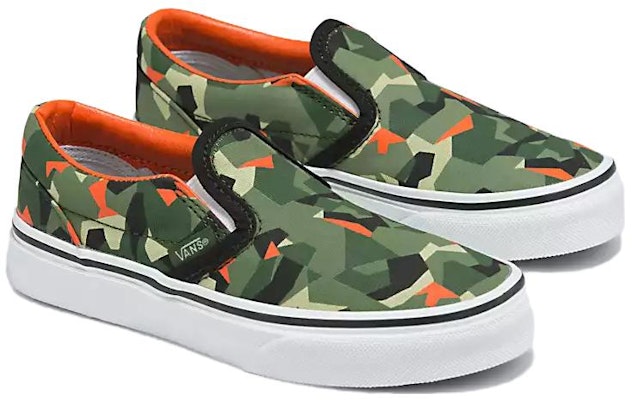 (PS) Vans Classic Slip-On V 'Geo Camo Hijau' VN0005WWBGK Order (PS) Vans Classic Slip-On V 'Geo Camo Hijau' VN0005WWBGK