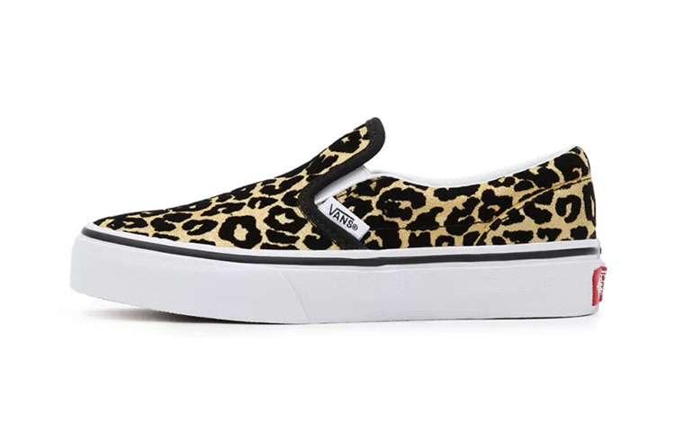 Vans Flocked Leopard Classic Slip-On Blackleopard