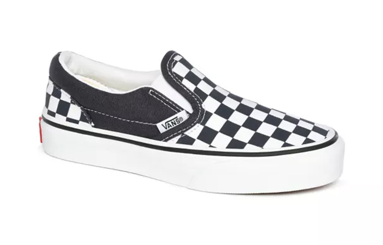 Vans Classic Checkerboard Slip-On Black/White 圖 5