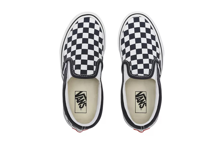 Vans Classic Checkerboard Slip-On Black/White 圖 6