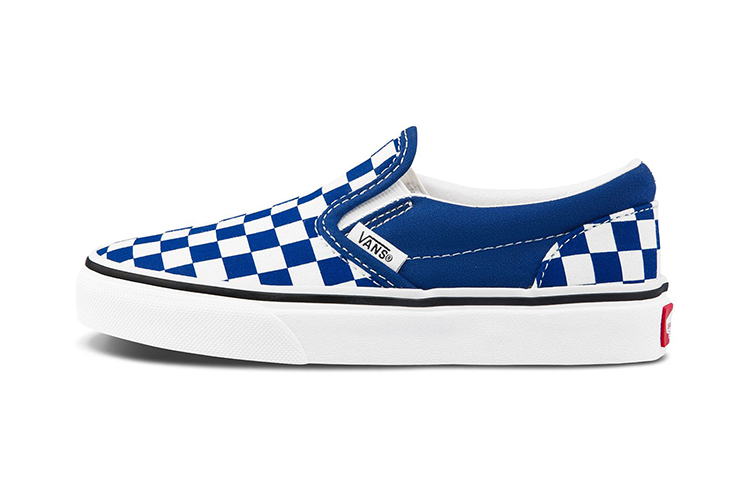 Buy Vans Classic Slip-On Azul/Blanco Ajedrez VN0A4BUT2J8
