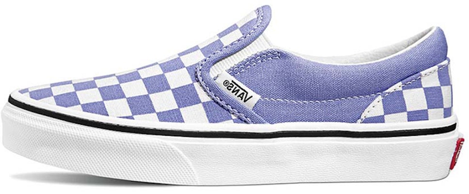 大童 Vans 休閒懶人鞋 低筒 兒童板鞋 藍白棋盤格 Buy 大童 Vans 休閒懶人鞋 低筒 兒童板鞋 藍白棋盤格