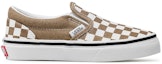 Order Vans Classic Slip-On Coklat Putih VN0A5KXM9EY