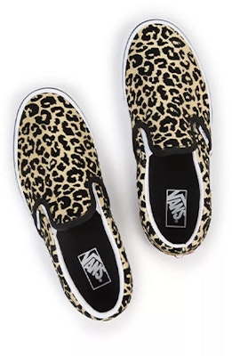 Vans Classic Slip-On Leopardo Aterciopelado 'Negro Amarillo' VN0A4UH8ABS Shop Vans Classic Slip-On Leopardo Aterciopelado 'Negro Amarillo' VN0A4UH8ABS