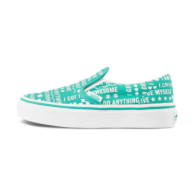 (Youth) Vans slip-on Green