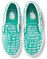 (JR) Vans Slip-On Hijau VN0A4BUT52L Lookbook (JR) Vans Slip-On Hijau VN0A4BUT52L