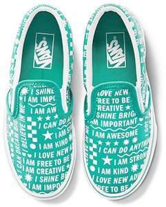 (JR) Vans Slip-On Verde VN0A4BUT52L Lookbook (JR) Vans Slip-On Verde VN0A4BUT52L