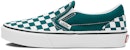 Vans Slip-On Kasut Skate Rendah Hijau Putih Grid 'Hijau Putih' VN0A7Q5G60Q