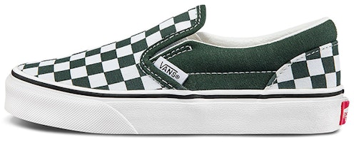 Vans Classic Slip-On Sneakers K Green/White VN0A5KXM8CA Vans Classic Slip-On Sneakers K Green/White VN0A5KXM8CA