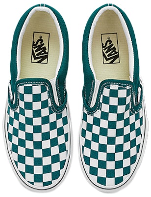 Vans Slip-On Low Top Casual Skate Shoes Green White Grid 'Green White' VN0A7Q5G60Q Lookbook Vans Slip-On Low Top Casual Skate Shoes Green White Grid 'Green White' VN0A7Q5G60Q