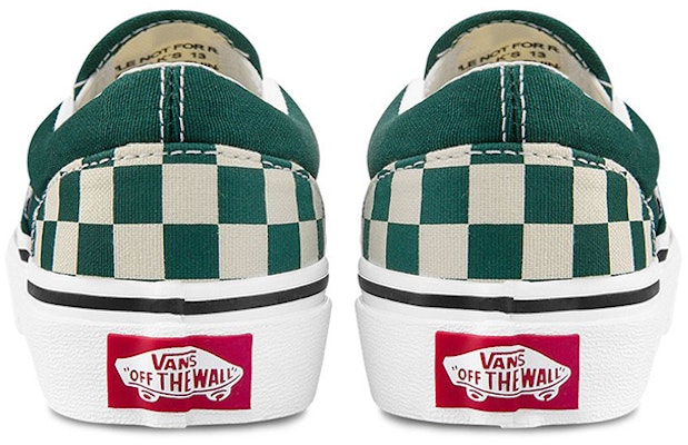 Vans Classic Slip-On Hijau/Putih Papan Catur VN0A4BUT2NH Shop Vans Classic Slip-On Hijau/Putih Papan Catur VN0A4BUT2NH