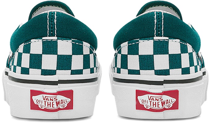 Vans Slip-On Low Top Casual Skate Shoes Green White Grid 'Green White' VN0A7Q5G60Q Purchase Vans Slip-On Low Top Casual Skate Shoes Green White Grid 'Green White' VN0A7Q5G60Q
