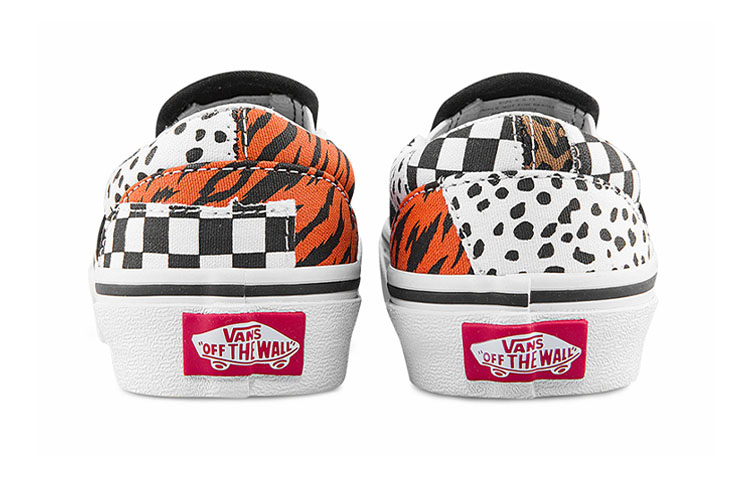 Vans Slip-On Low Tops Casual Skateboarding Shoes Leopard print 圖 5