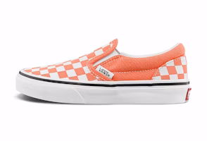 Vans Classic Slip-On Low Top Casual Skateboarding Shoes Orange White Grid 'Orange White' VN0A7Q5GARX Vans Classic Slip-On Low Top Casual Skateboarding Shoes Orange White Grid 'Orange White' VN0A7Q5GARX