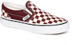 Lookbook Vans Classic Checkerboard Slip-On Merah/Putih VN0A4BUTKZO