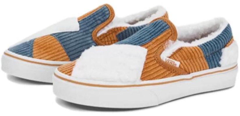 (Preschool) Vans Cozy Cord Classic Slip-On Patchwork 'Multicolor' VN0005VR448 Lookbook (Preschool) Vans Cozy Cord Classic Slip-On Patchwork 'Multicolor' VN0005VR448