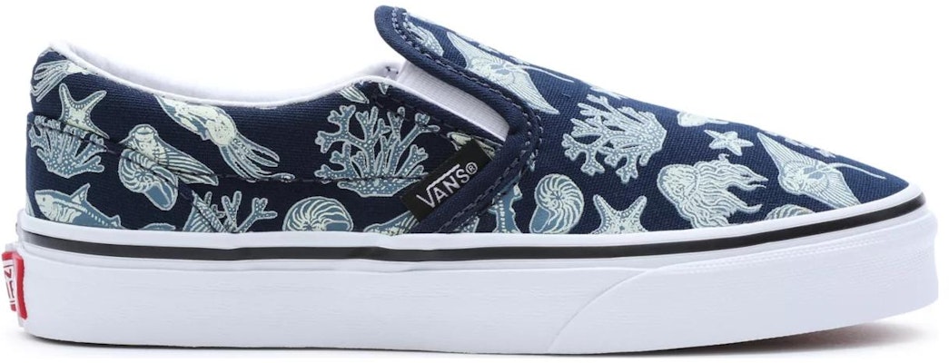 (PS) Vans Classic Slip-On Glow Xray Ocean Zapatos 'Azul Marino' VN0005WWBER Order (PS) Vans Classic Slip-On Glow Xray Ocean Zapatos 'Azul Marino' VN0005WWBER