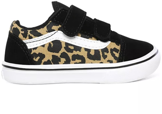 Vans ComfyCush Old Skool V Toddles/Infants Black/Leopard VN0A4TZI3I6 Order Vans ComfyCush Old Skool V Toddles/Infants Black/Leopard VN0A4TZI3I6