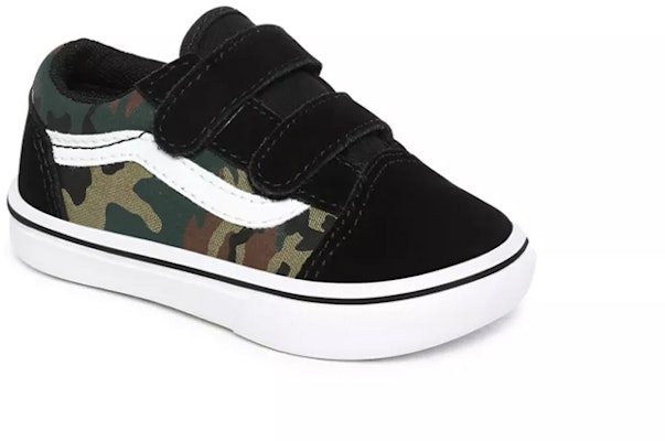 Vans ComfyCush Old Skool V Toddles/Infants Black/Multicolor VN0A4TZI0JR Lookbook Vans ComfyCush Old Skool V Toddles/Infants Black/Multicolor VN0A4TZI0JR