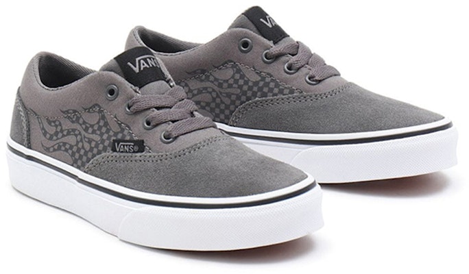Sepatu Skateboard Kasual Anak Vans Doheny Ringan Abu-Abu VN0A3MWA9BQ Lookbook Sepatu Skateboard Kasual Anak Vans Doheny Ringan Abu-Abu VN0A3MWA9BQ