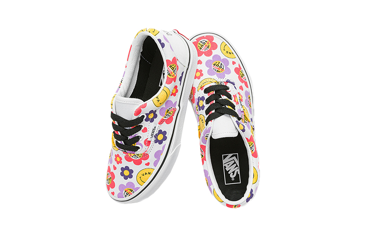 Shop 中童 Vans Era 休閒 低幫 兒童板鞋 彩色