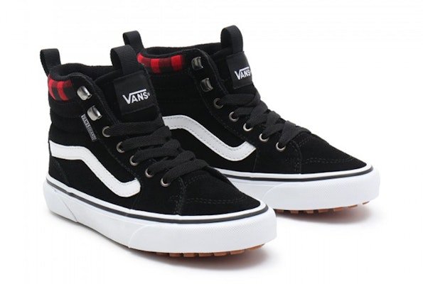 (PS) Vans Filmore Hi Sneakers K 'Hitam Merah Plaid' VN0A5HZE9BY Lookbook (PS) Vans Filmore Hi Sneakers K 'Hitam Merah Plaid' VN0A5HZE9BY