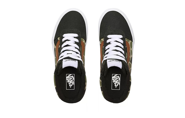 Lookbook (PS) Vans Frog Camo Ward HI ''Grün'' VN0A38JAWLZ