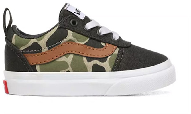 幼童 Vans 蛙迷彩Ward Slip-on 軍綠色 Order 幼童 Vans 蛙迷彩Ward Slip-on 軍綠色