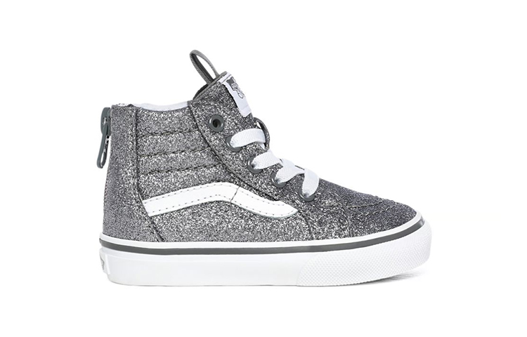 Vans Glitter SK8-Hi Zip Silver 圖 2