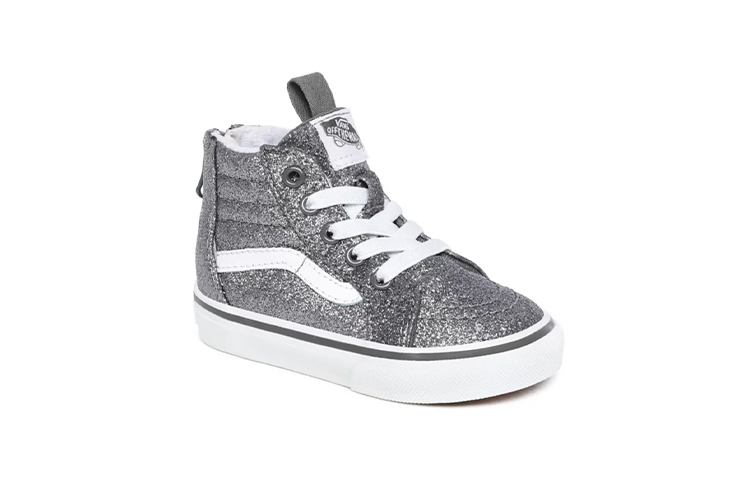 Vans Glitter SK8-Hi Zip Silver 圖 3