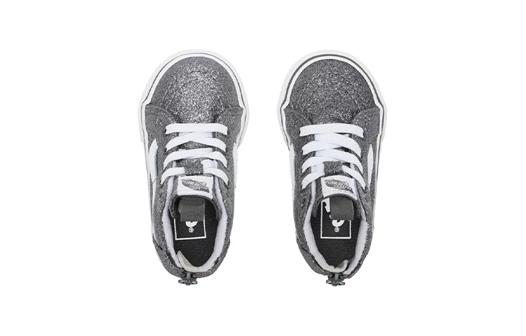 Vans Glitter SK8-Hi Zip Silver 圖 4
